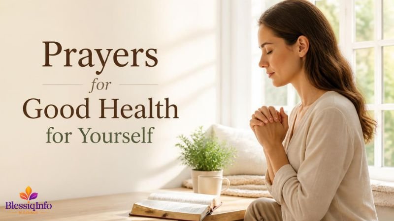 Prayers for Good Health for Yourself