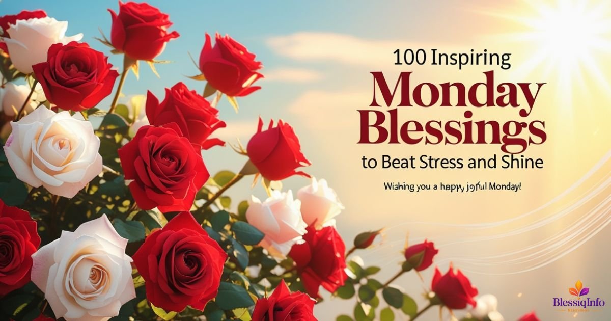 100 Inspiring Monday Blessings to Beat Stress and Shine 