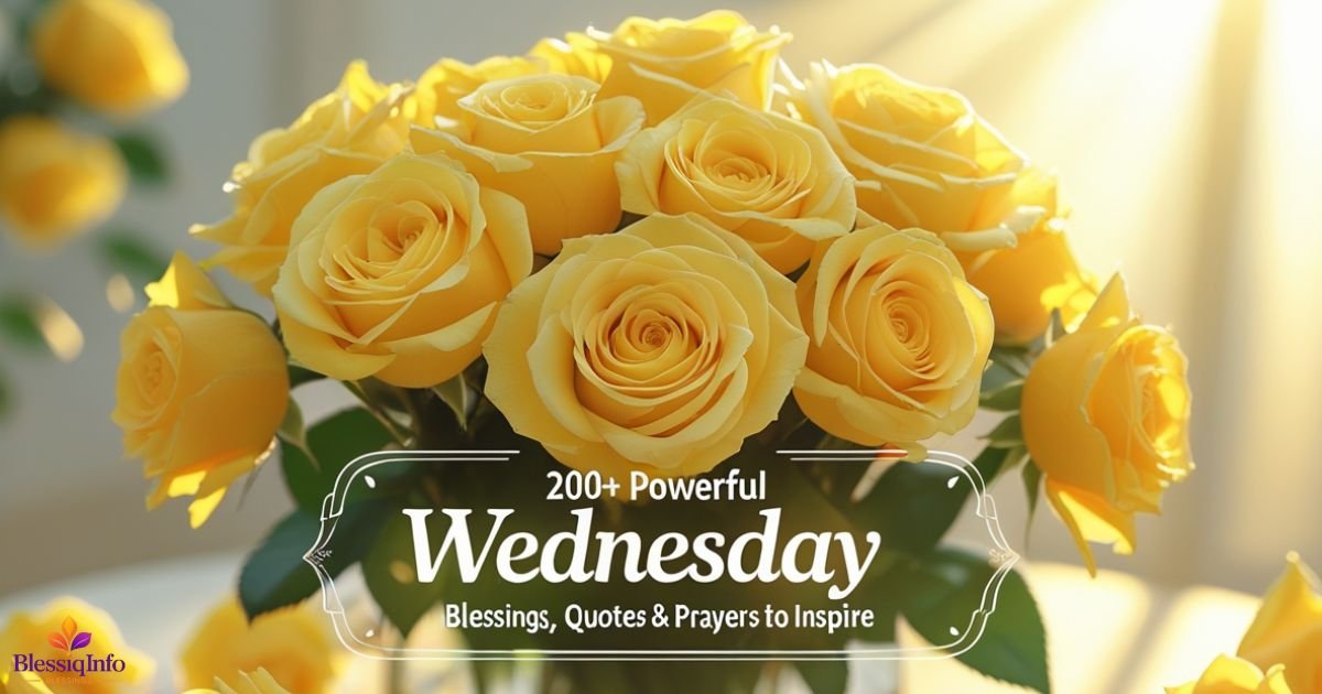 200+ Powerful Wednesday Blessings, Quotes & Prayers to Inspire 