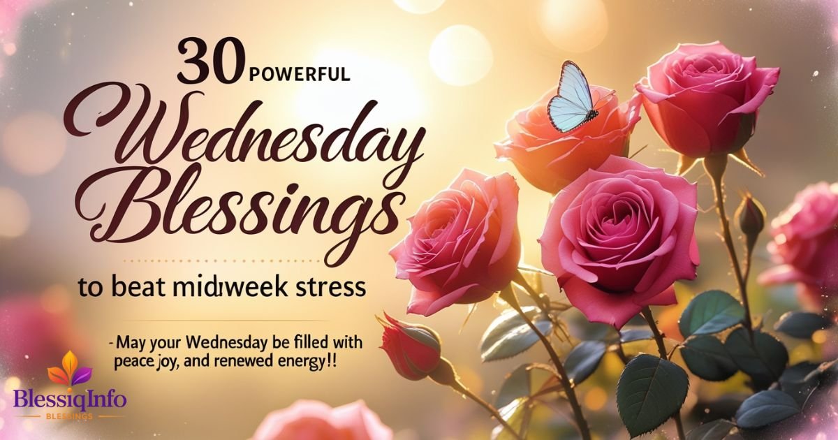 30 Powerful Wednesday Blessings to Beat Midweek Stress 