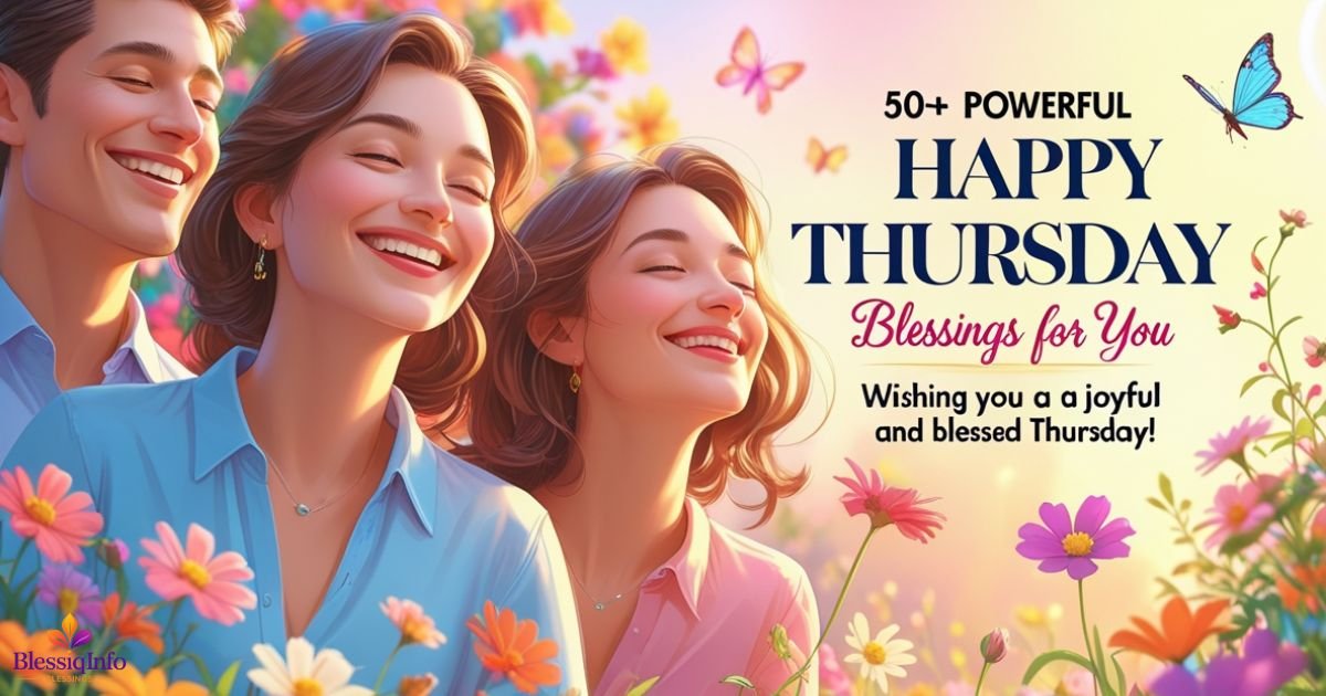 50+ Powerful Happy Thursday Blessings & Quotes for You 
