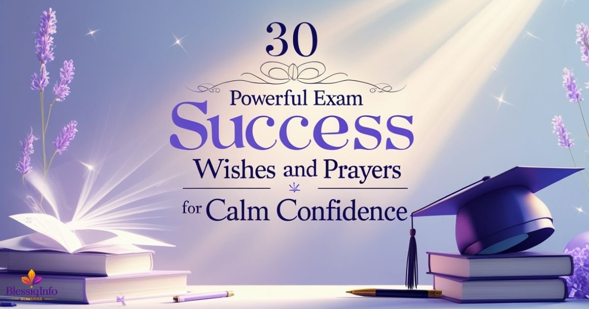 30 Powerful Exam Success Wishes And Prayers for Calm Confidence