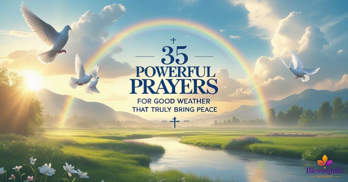 35 Powerful Prayers for Good Weather That Truly Bring Peace