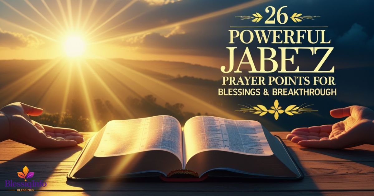 26 Powerful Jabez Prayer Points for Blessings & Breakthrough