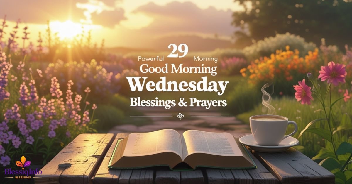 29 Powerful Good Morning Wednesday Blessings & Prayers