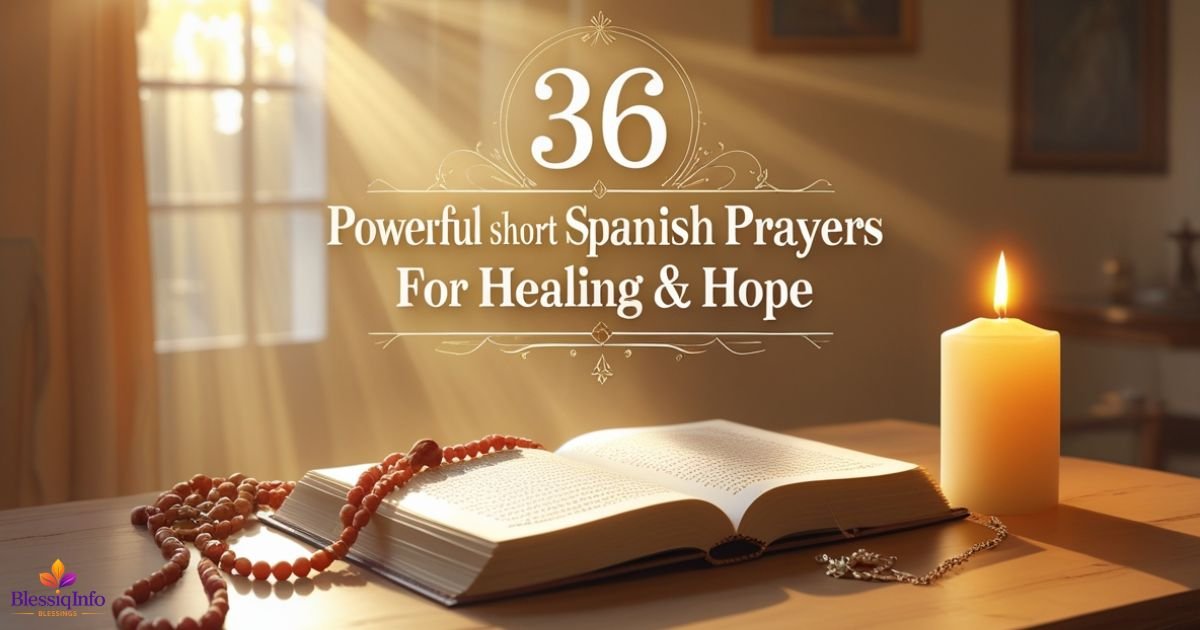 36 Powerful Short Spanish Prayers for Healing & Hope