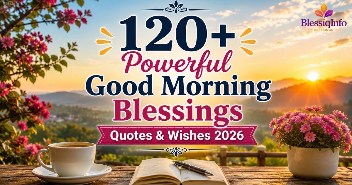 120+ Powerful Good Morning Blessings Quotes & Wishes 2026