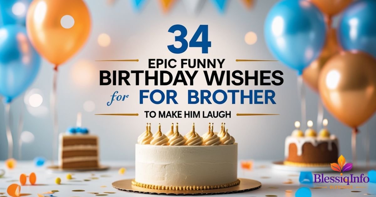 34 Epic Funny Birthday Wishes for Brother to Make Him Laugh