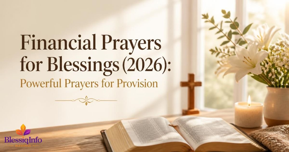 Financial Prayers for Blessings (2026) Prayers for Provision