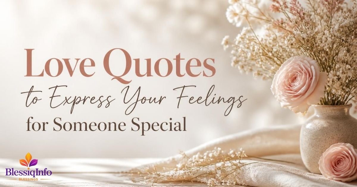 Love Quotes to Express Your Feelings for Someone Special