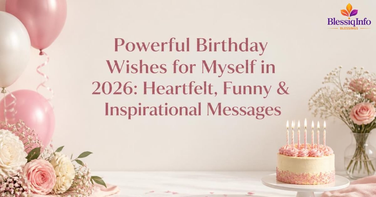 Powerful Birthday Wishes for Myself in 2026